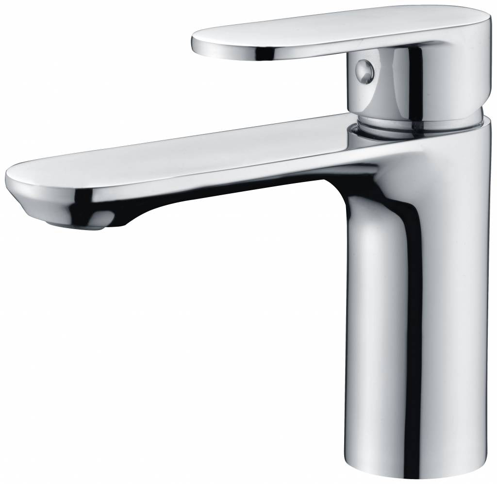 Wastafelmengkraan Edge Rond chroom - WDtegels