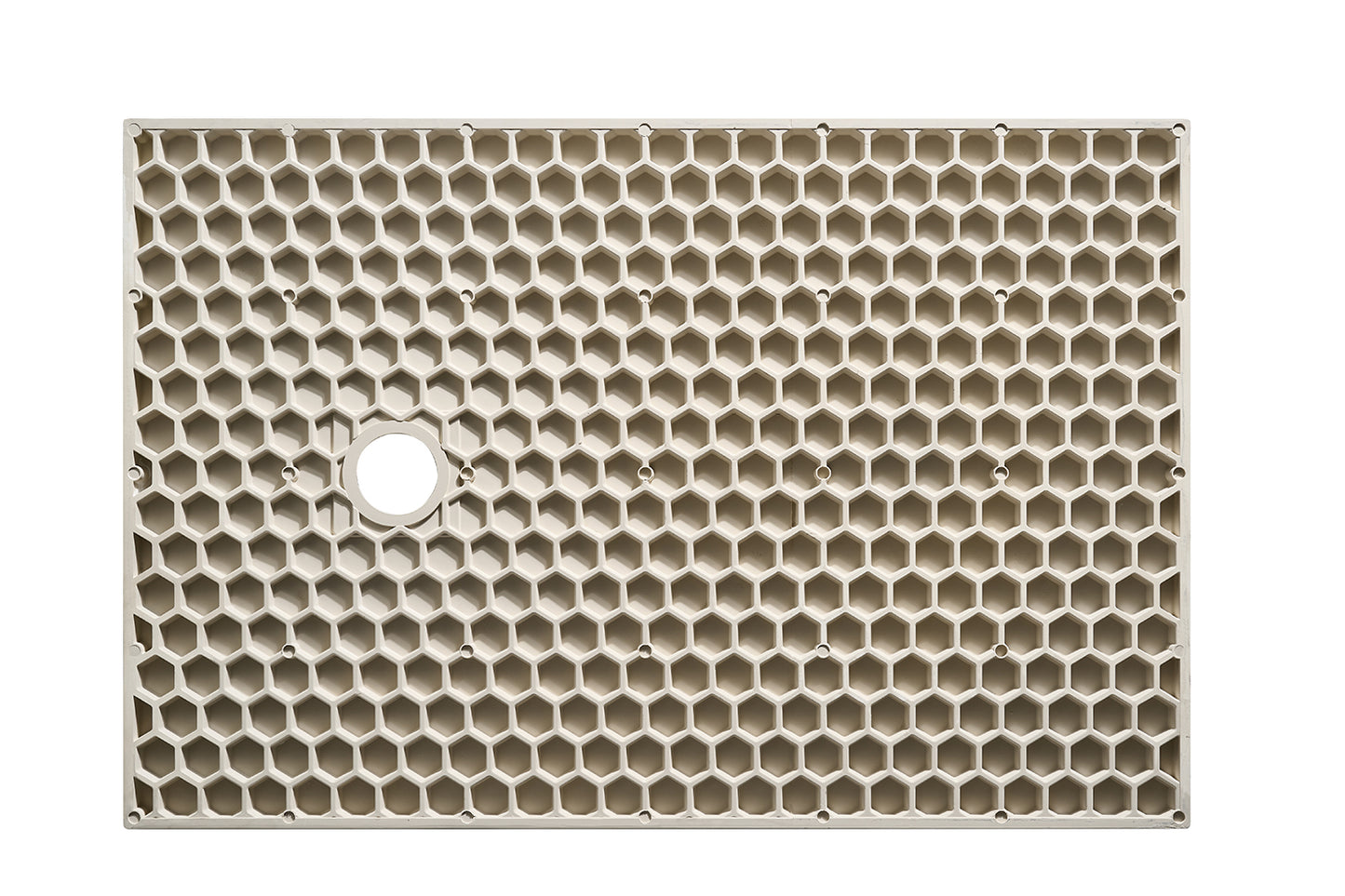 Stonea douchebak antislip composiet 900x900x30 mm inkortbaar beige - WDtegels