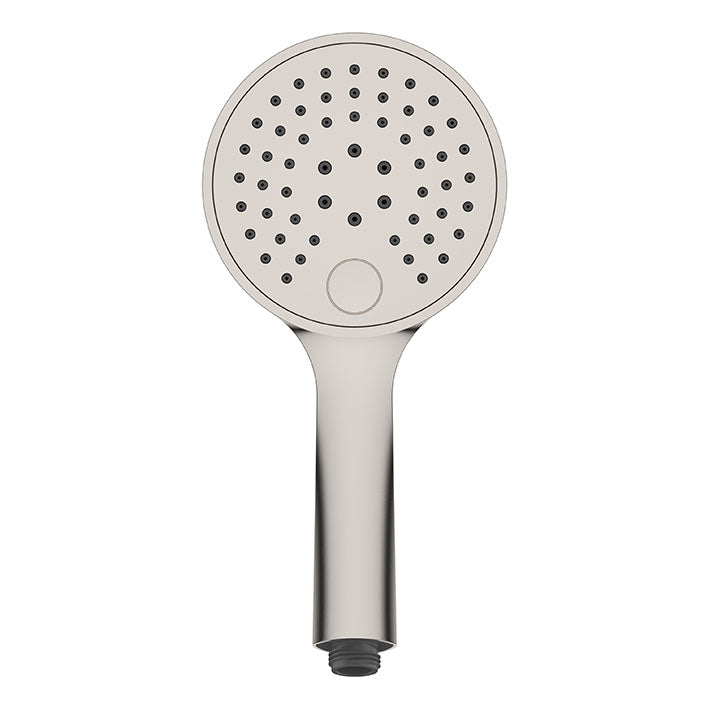 UniMatch handdouche 3 standen Ø 12 cm geborsteld staal PVD - WDtegels