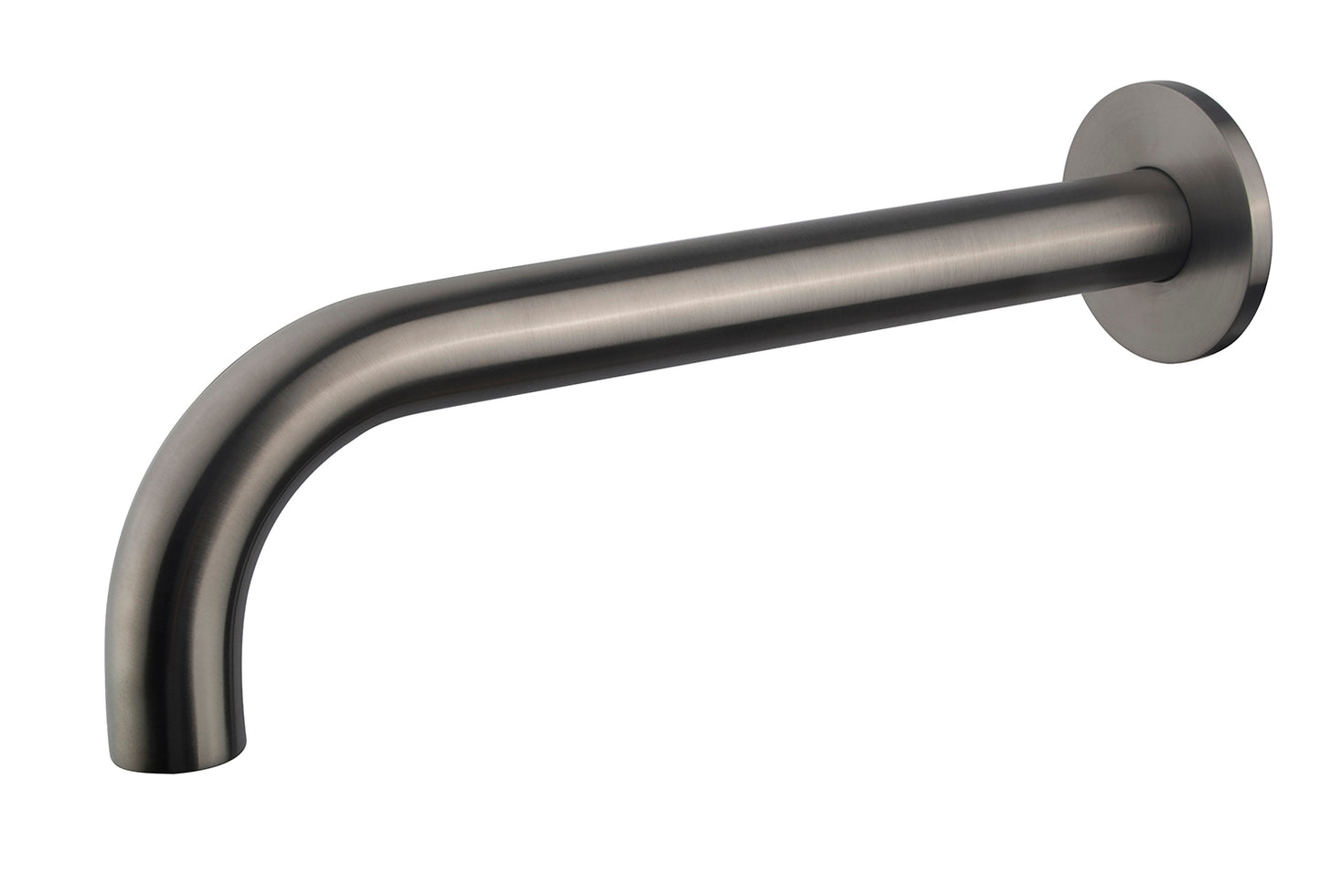 Caral baduitloop rond 25 cm 1/2'' gunmetal PVD - WDtegels