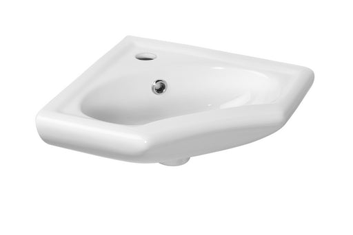 Trevi hoekfontein 35 x 35 x 15 cm keramiek glans wit - WDtegels