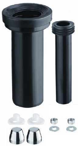 Wandcloset aansluitset 90 - 110 mm 30 cm