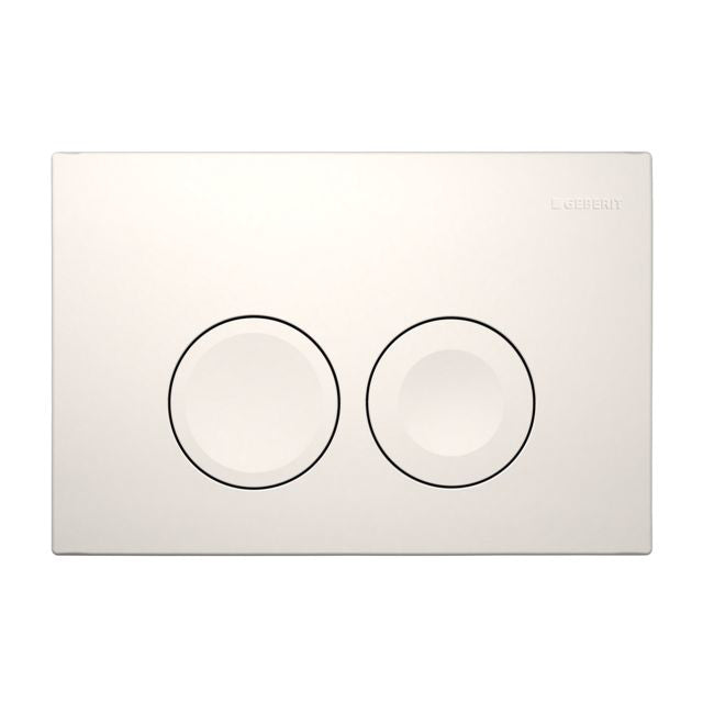Wiesbaden Geberit Delta-21 Drukplaat Wit - WDtegels