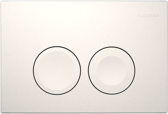 Geberit Delta-25 Drukplaat Wit - WDtegels