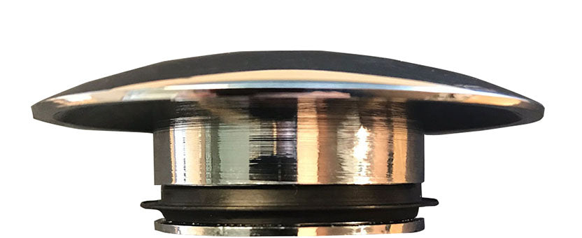 UniMatch afdekkap voor clickwaste afvoerplug 5/4" chroom