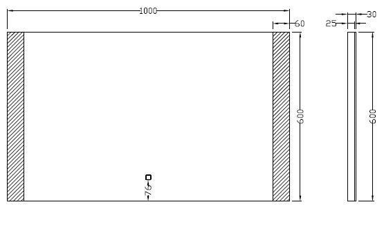 Wiesbaden Sunny dimbare LED condensvrije spiegel 100x60cm - WDtegels