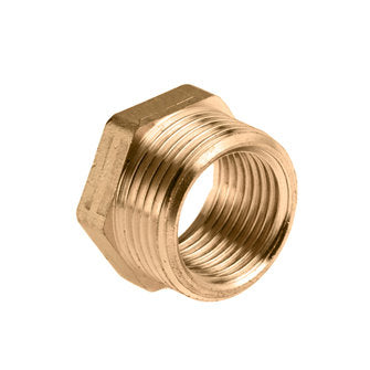 Draad verloopring 3/8 inch buitendraad x 1/4 inch binnendraad