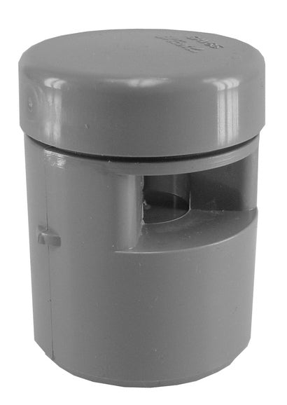Binnenhuis beluchter 32/40mm PVC