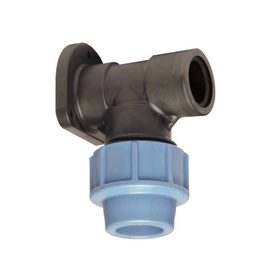 Tyleenkoppeling muurplaat KIWA 20mm x 1/2 inch binnendraad