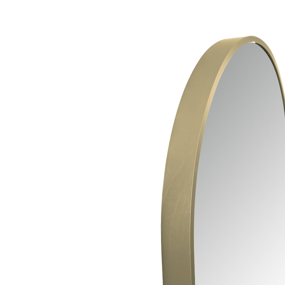 Aloni Avalo Spiegel Ovaal | 50x100cm | Geborsteld Goud