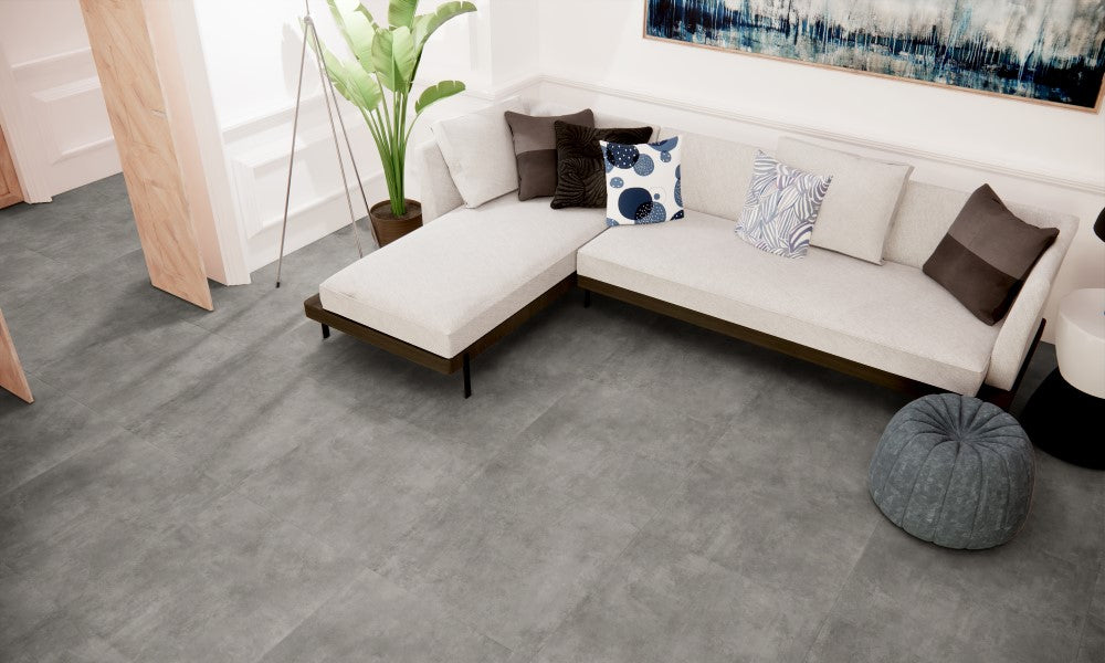 Vloer- en wandtegel Bora Gris 90x90 rett - foto 2