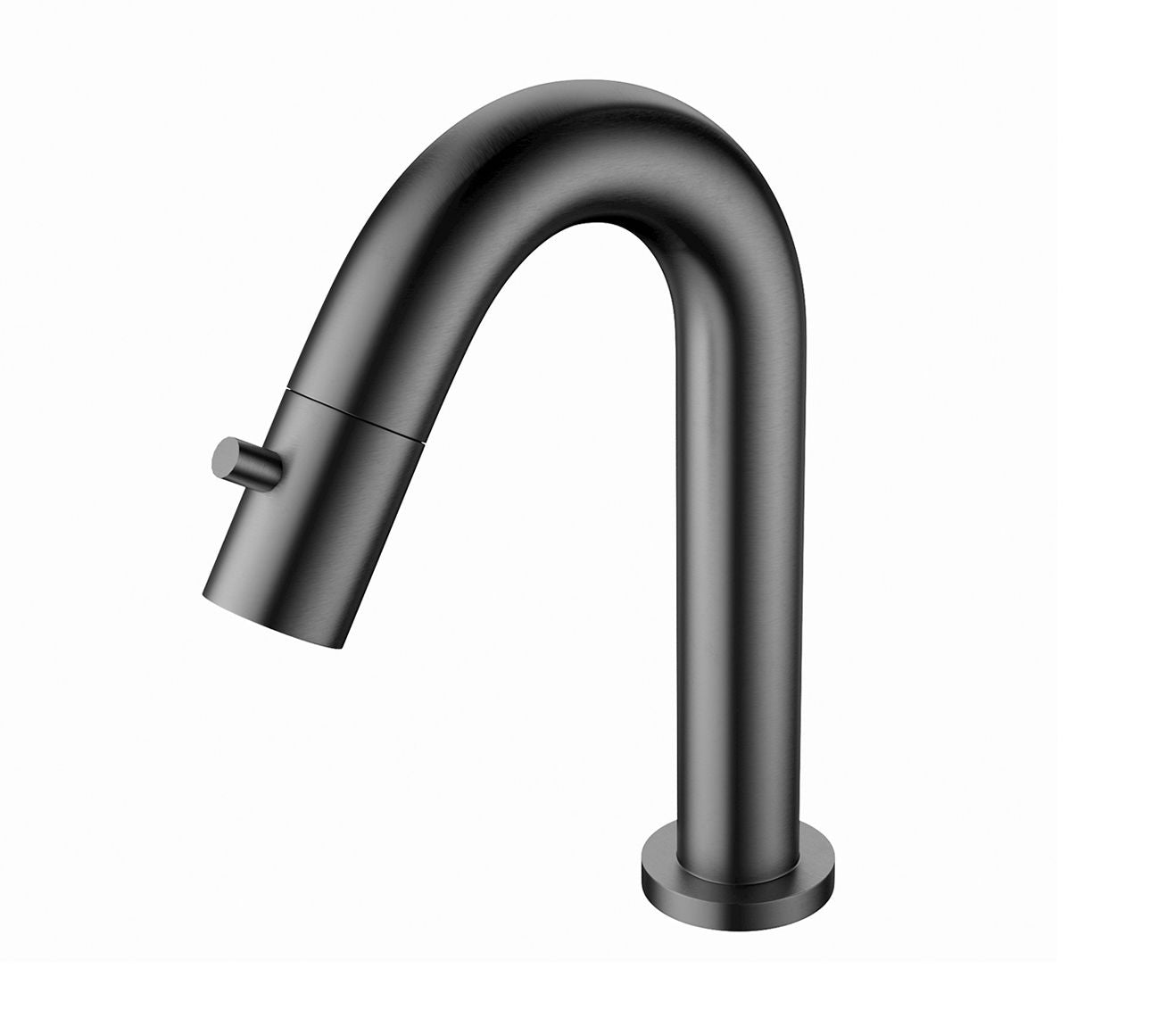 Aloni Koudwaterkraan 1/2 | Gunmetal Grijs - WDtegels