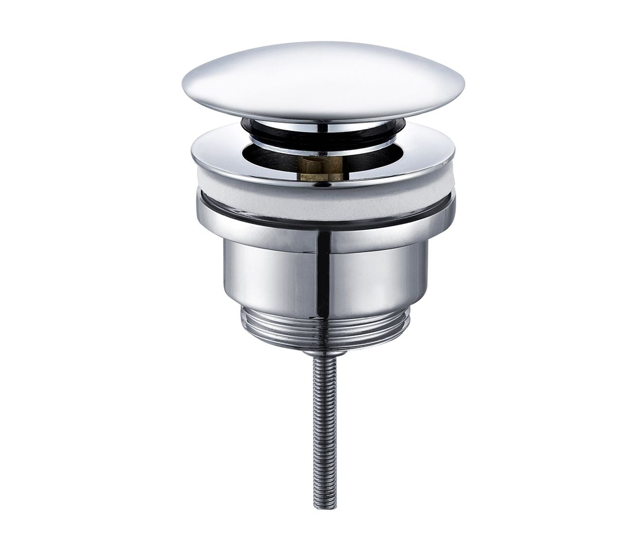 Aloni Clickwaste Push Up 5/4 | Overloop | Chroom - WDtegels