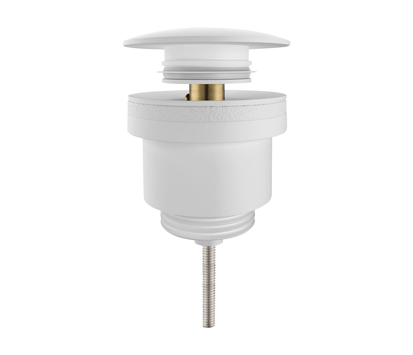 Aloni Clickwaste Push Up 5/4 | Overloop | Mat wit - WDtegels