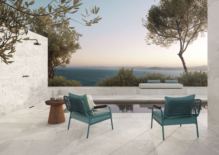 Vloer- en wandtegel Darcia Grey 120x120 rett - foto 3