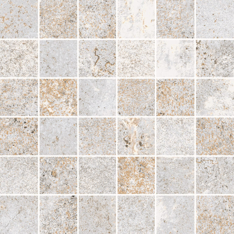Flatiron White mozaiek 5x5 op net van 30x30 - WDtegels