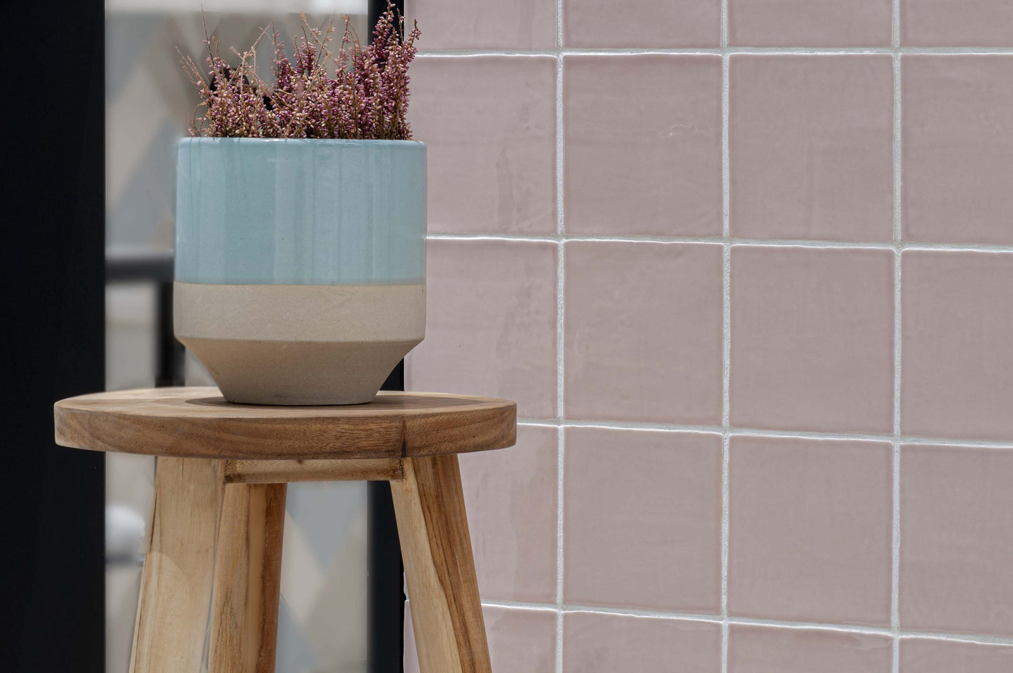 Oud Hollandse witjes Roze 13x13