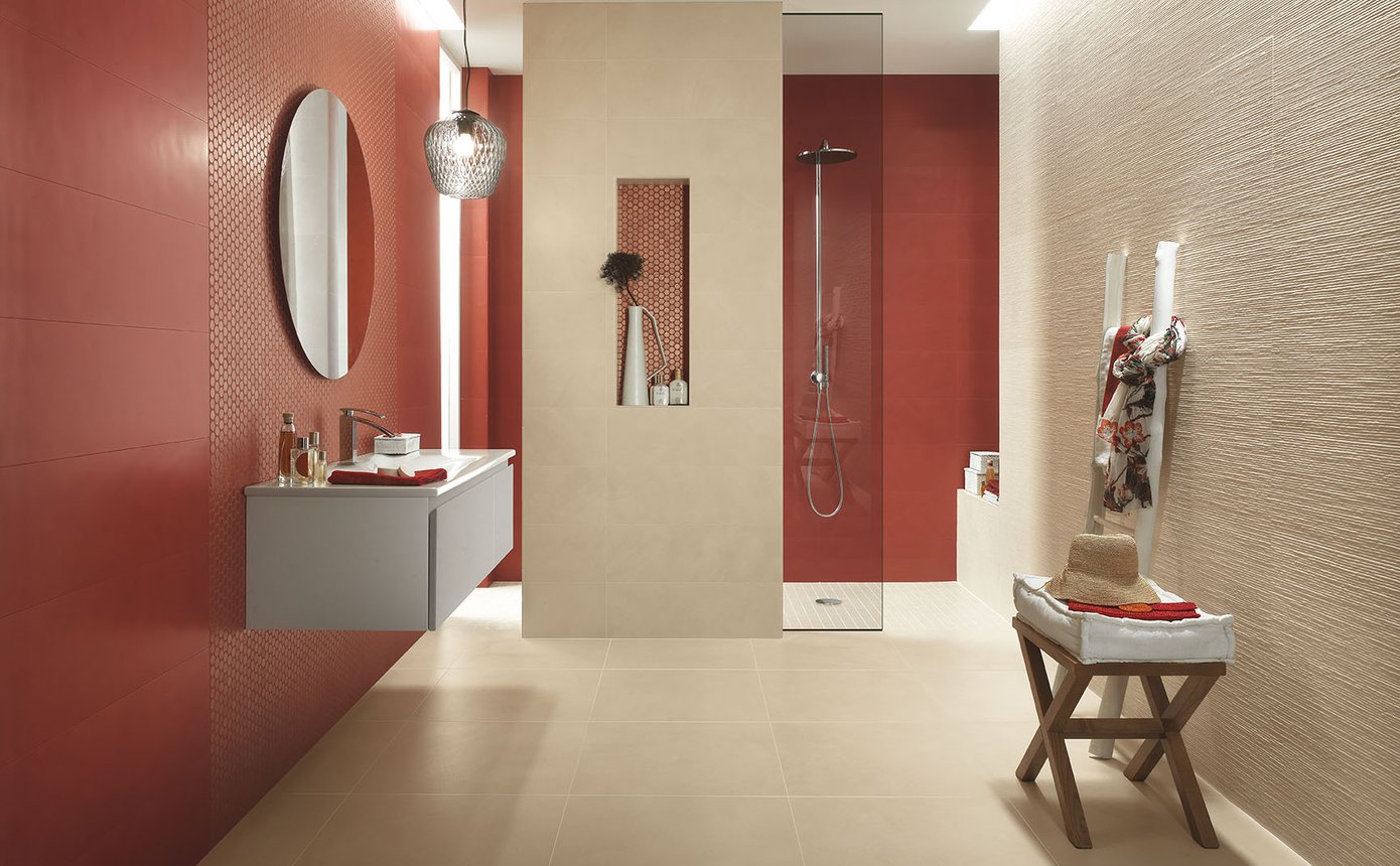 Wandtegel FAP Color Line Marsala 25x75 - WDtegels
