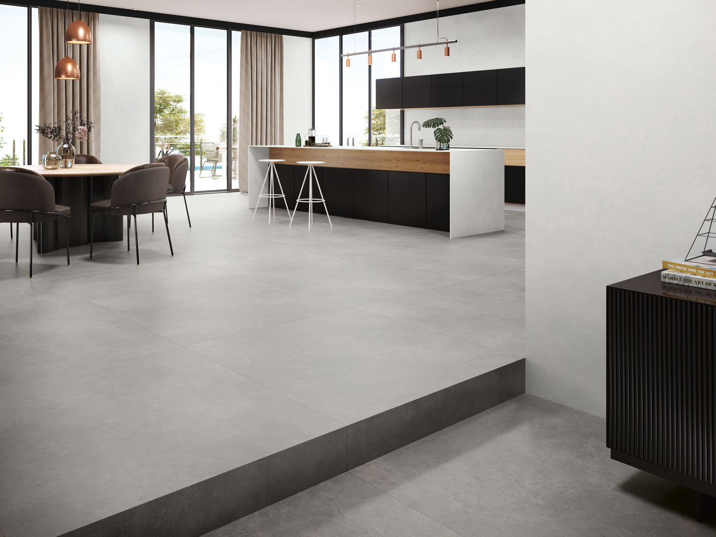 Slab Nexus Glaciar mat 120x260 rett - WDtegels