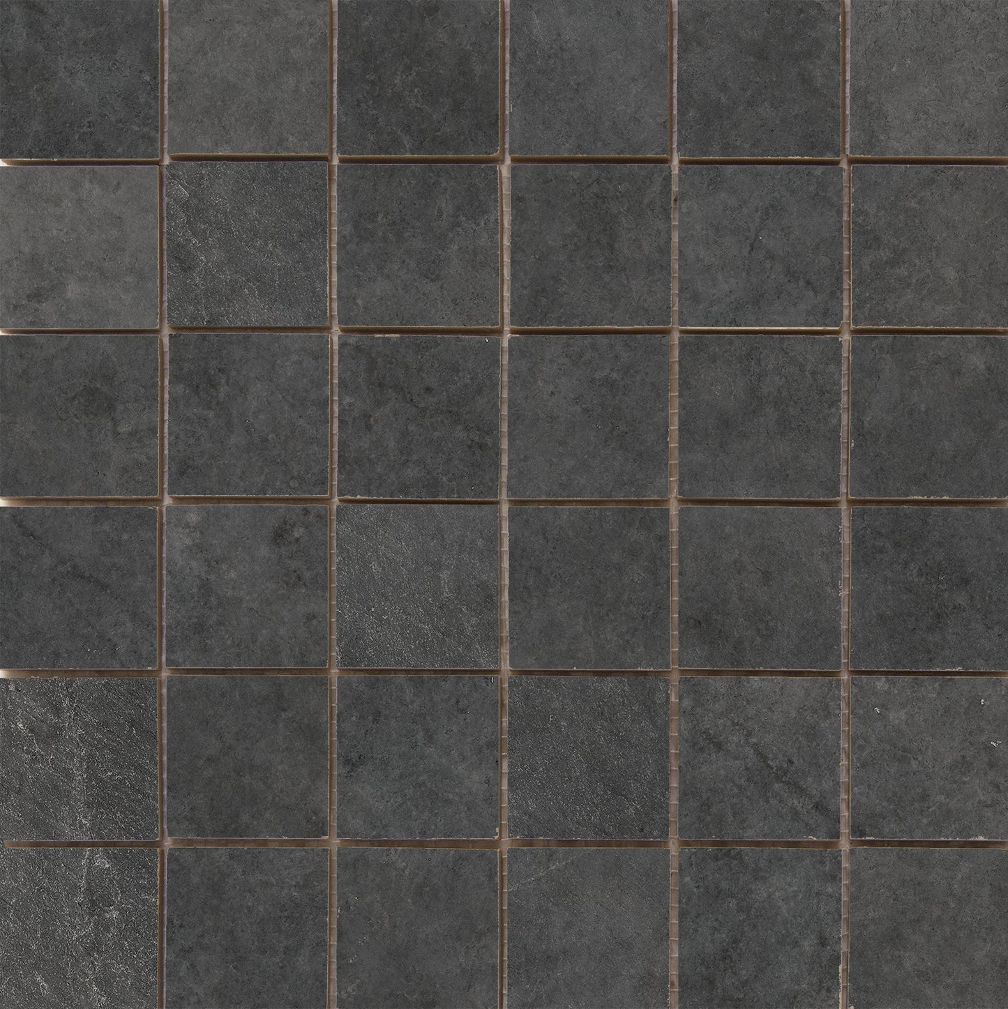 Statale Black mozaiek 5x5 op net van 30x30 - WDtegels