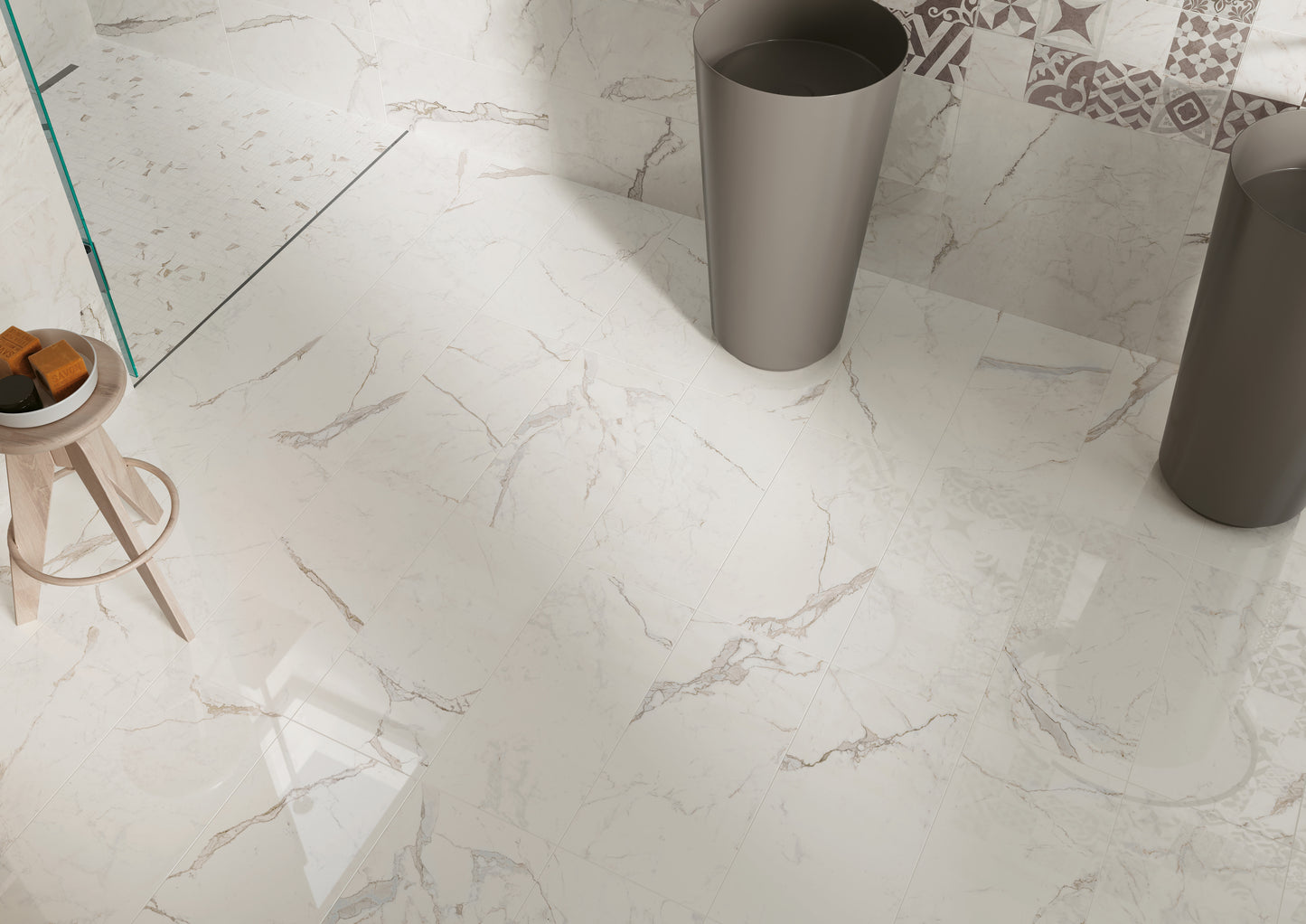 Vloertegel Exigo Calacatta mat 60x120 rett - WDtegels