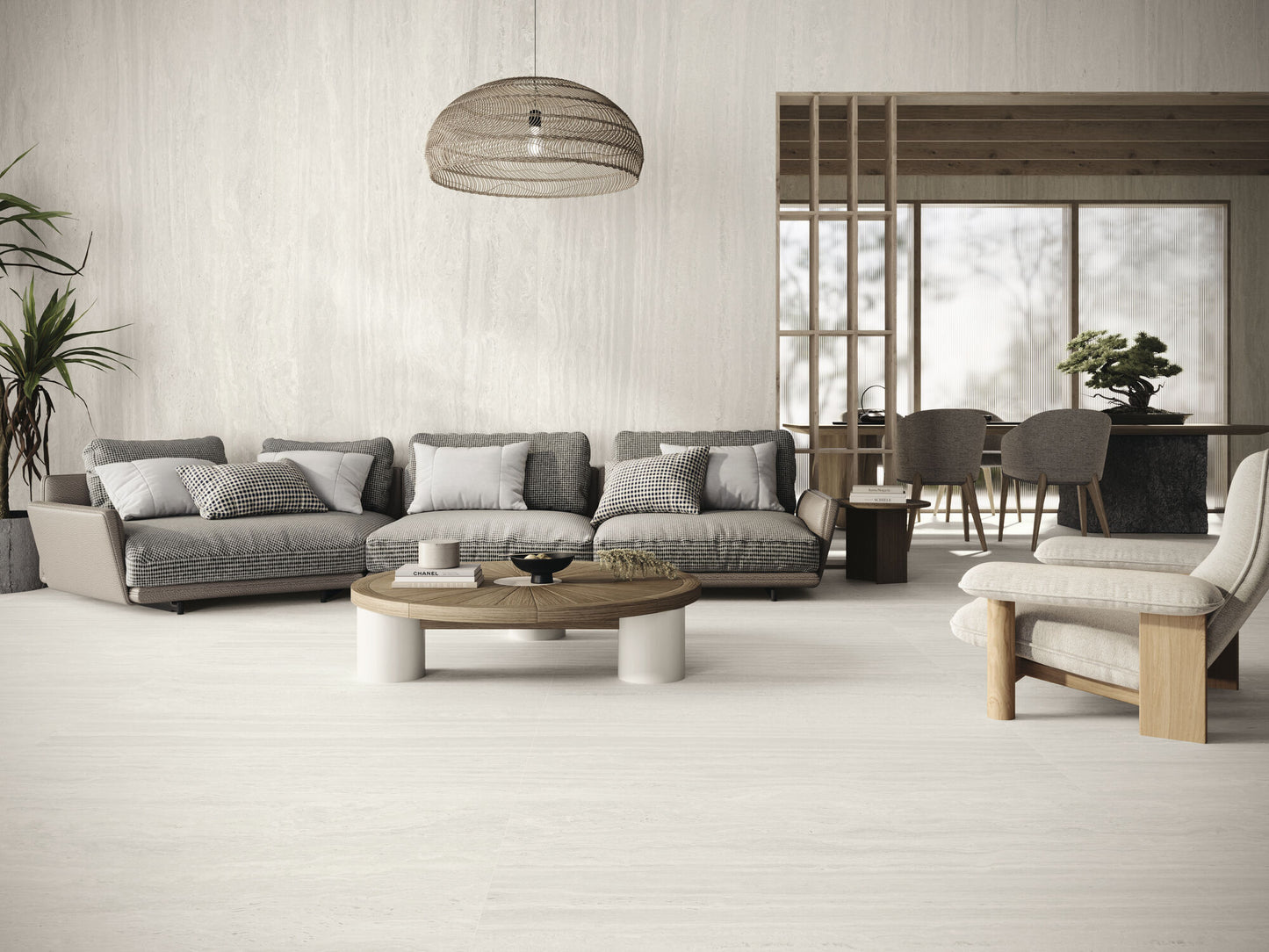Slab Venice Bianco mat 120x260 rett - WDtegels