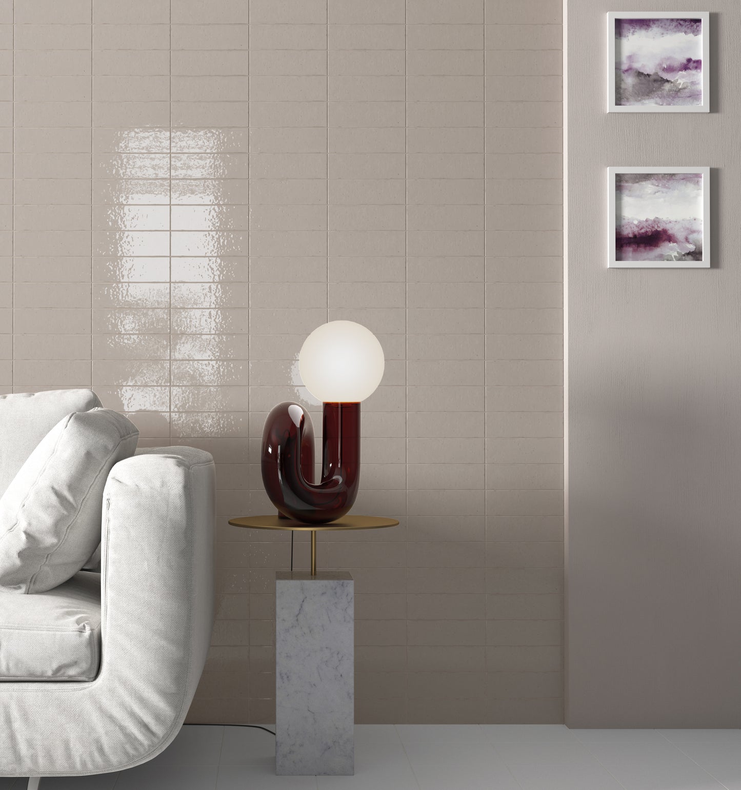 Wandtegel Kalma Morchella 6x18,6 glans - WDtegels
