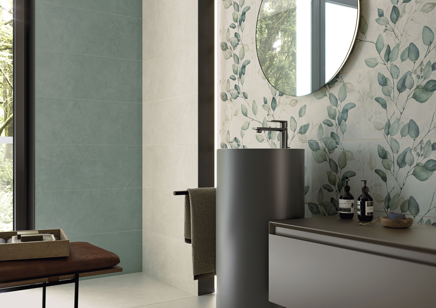 Wandtegel Alure Sage 25x50