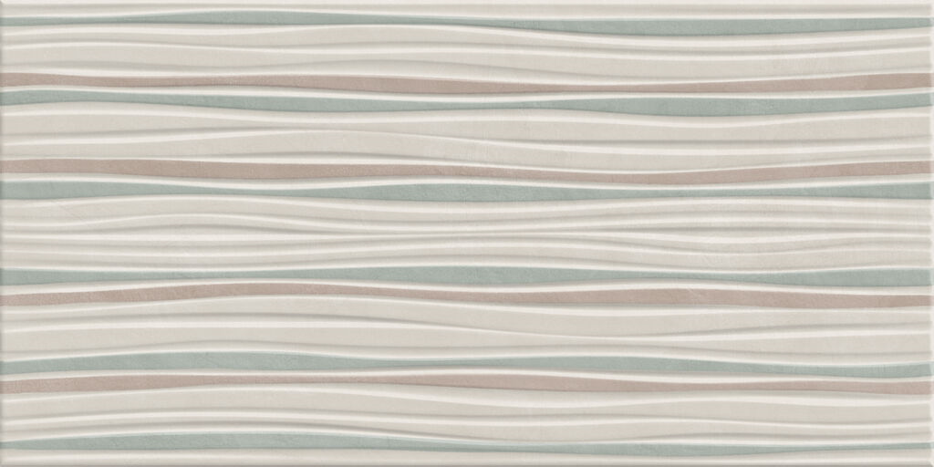 Wandtegel Alure Ivory Sellent decor 25x50