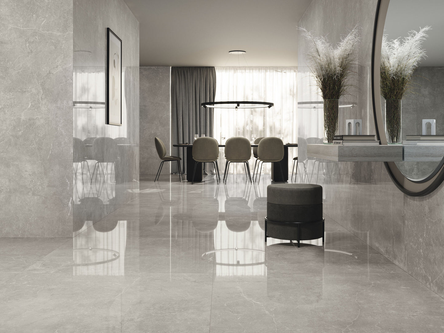 Slab Concept Grey gepolijst 120x260 rett - WDtegels