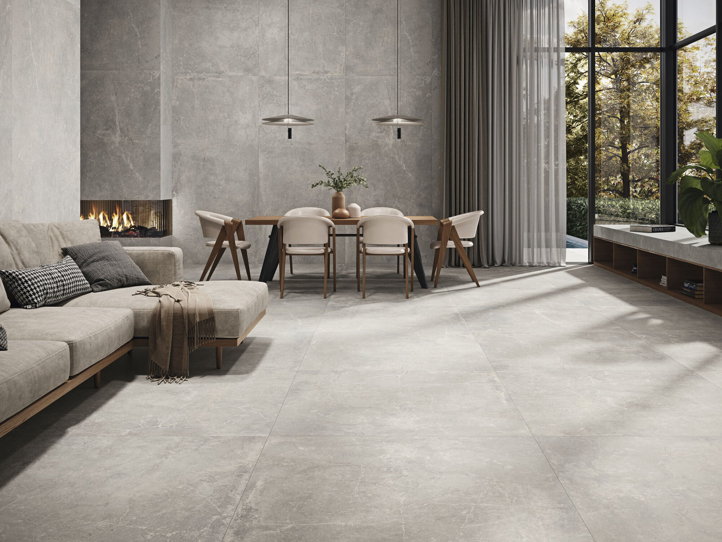 Slab Concept Pearl mat 120x260 rett - WDtegels