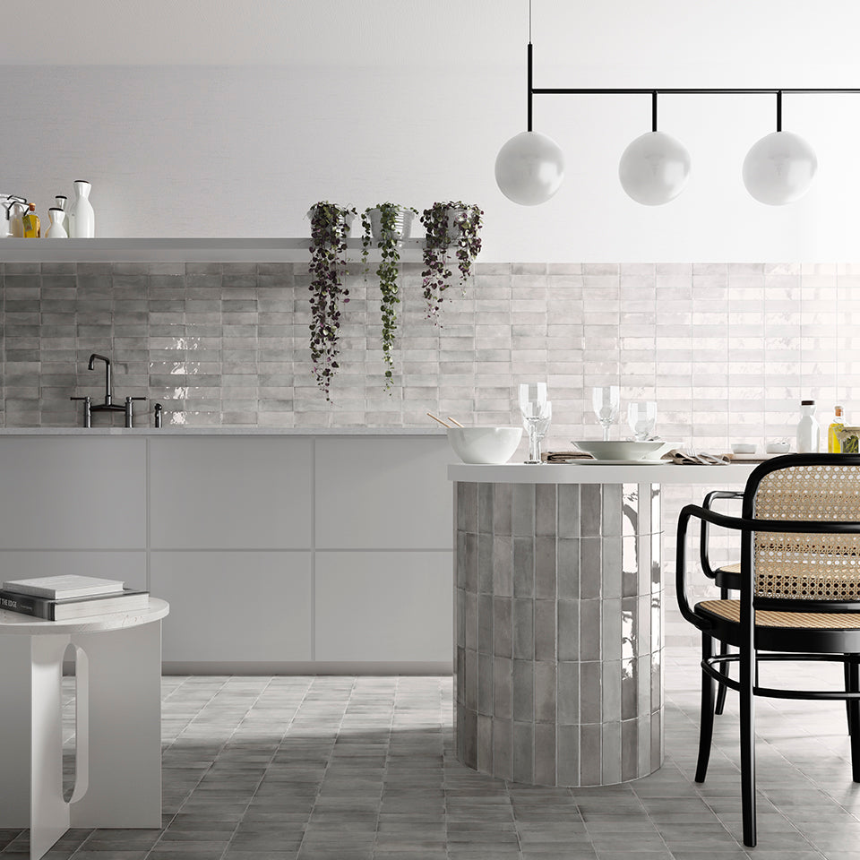 Premium Koko Amber Grey 5x15 glans - WDtegels