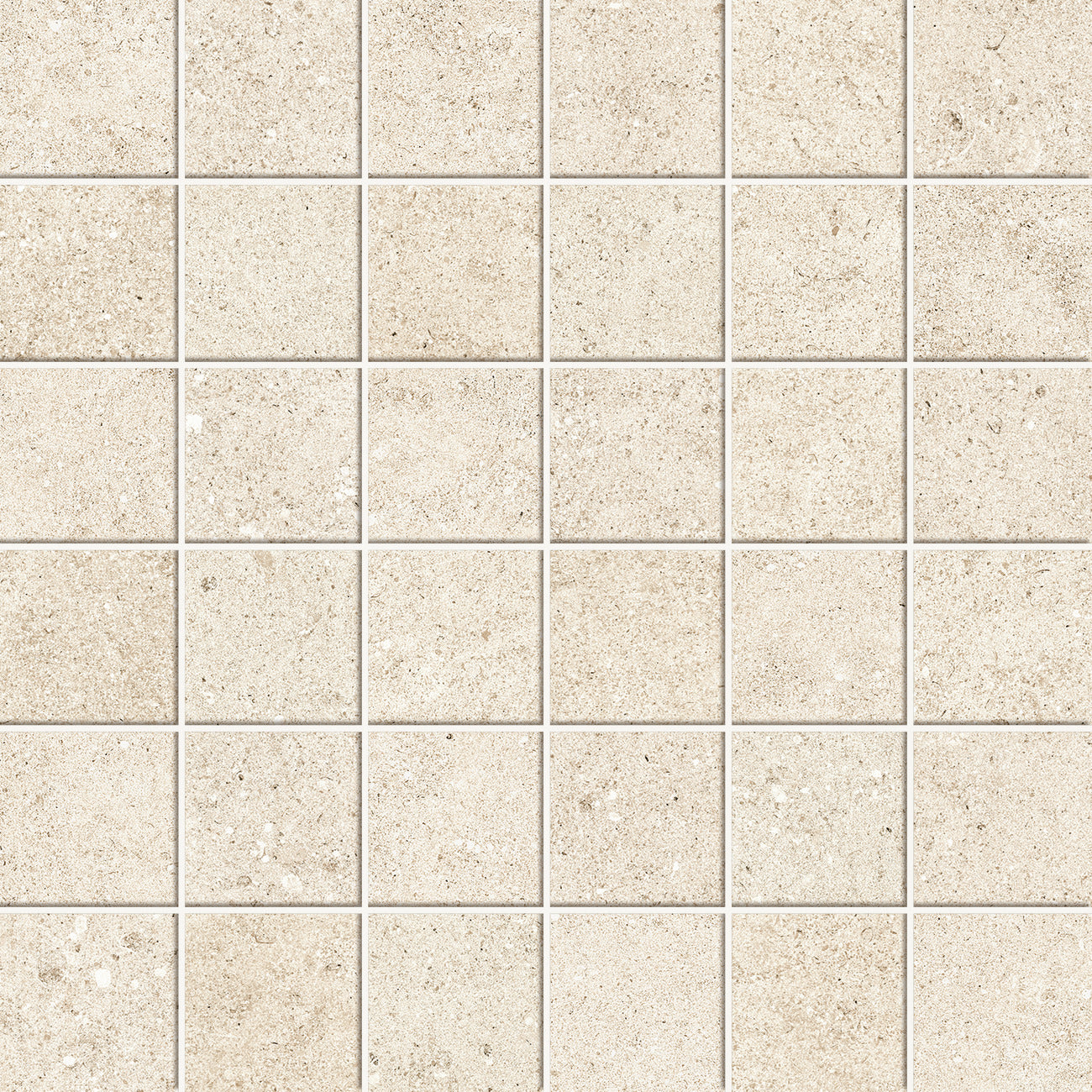 Yacht Ivory mozaiek 5x5 op net van 30x30 - WDtegels