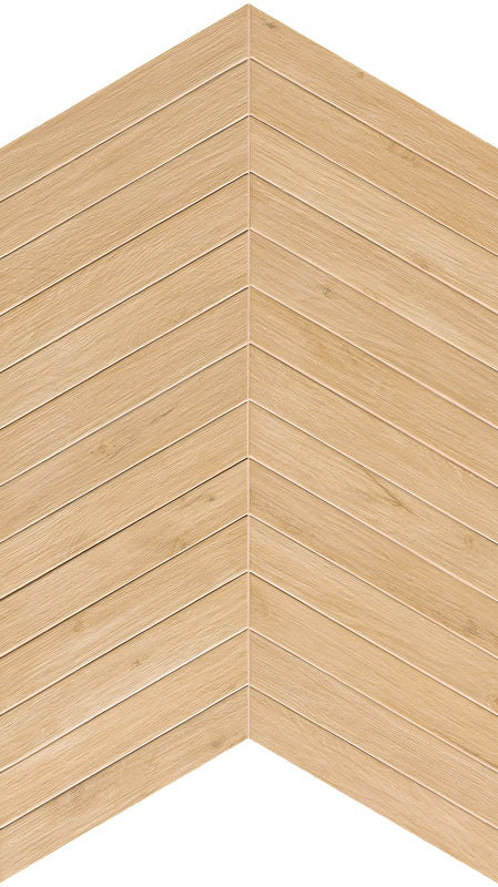 Vloertegel Plein Air Beige Chevron 7,5x45 - WDtegels
