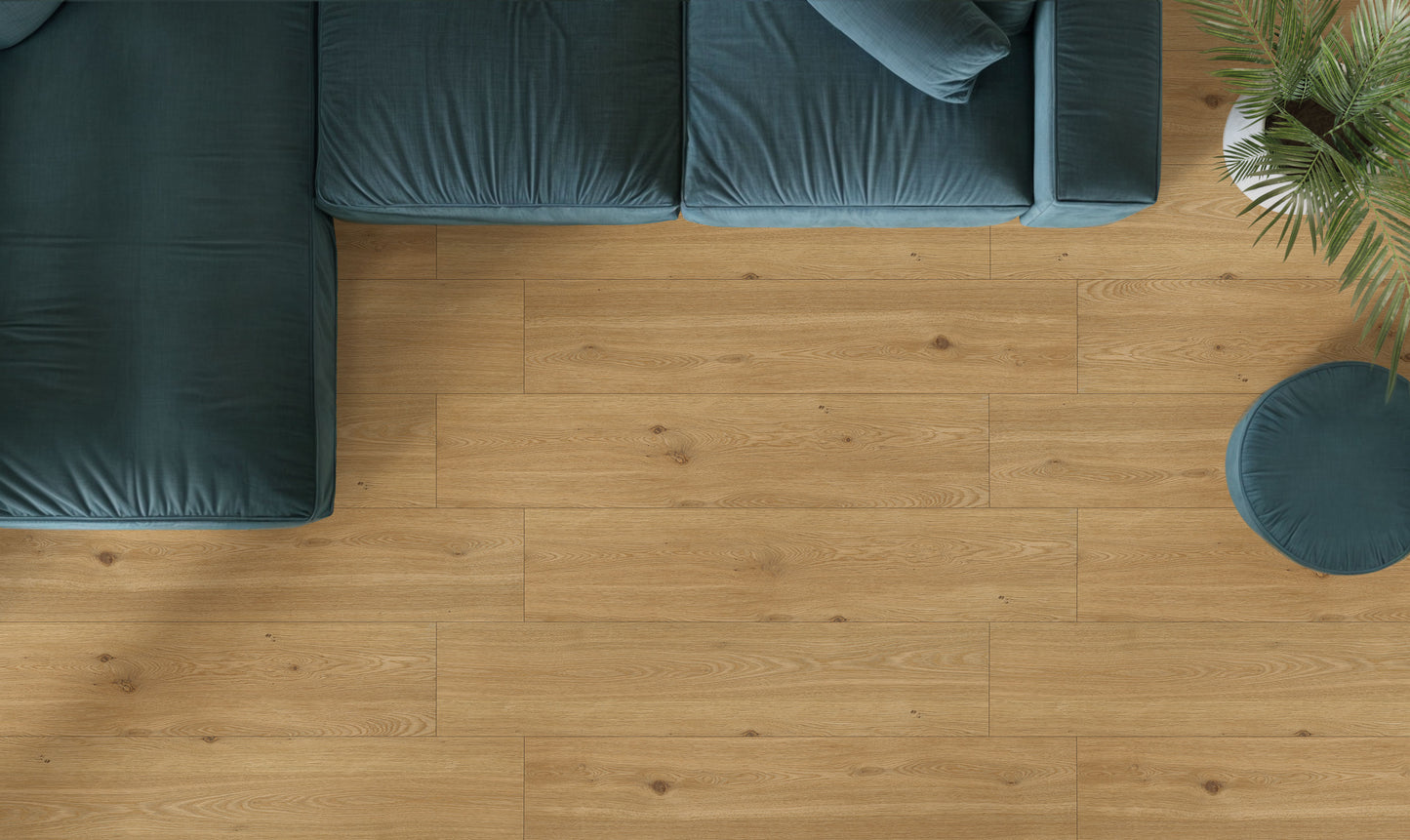 Woodwise Caramel 6mm 20x120 rett - WDtegels