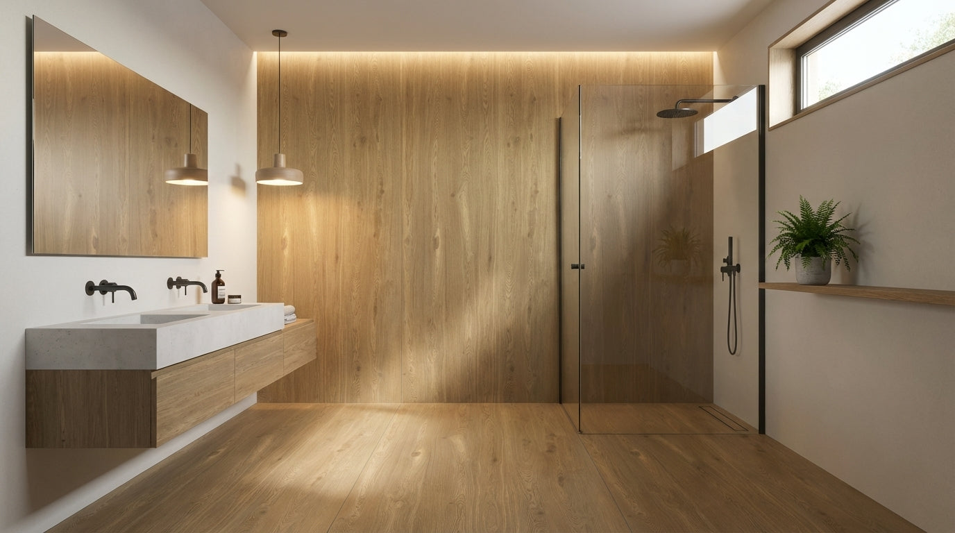 Slab Woodwise Auburn 6mm 120x280 rett - WDtegels