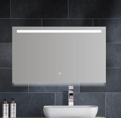 Aras dimbare LED condensvrije spiegel 100x60 - WDtegels