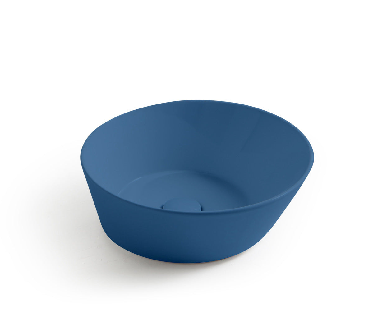 Mees design waskom rond mat blauw - WDtegels