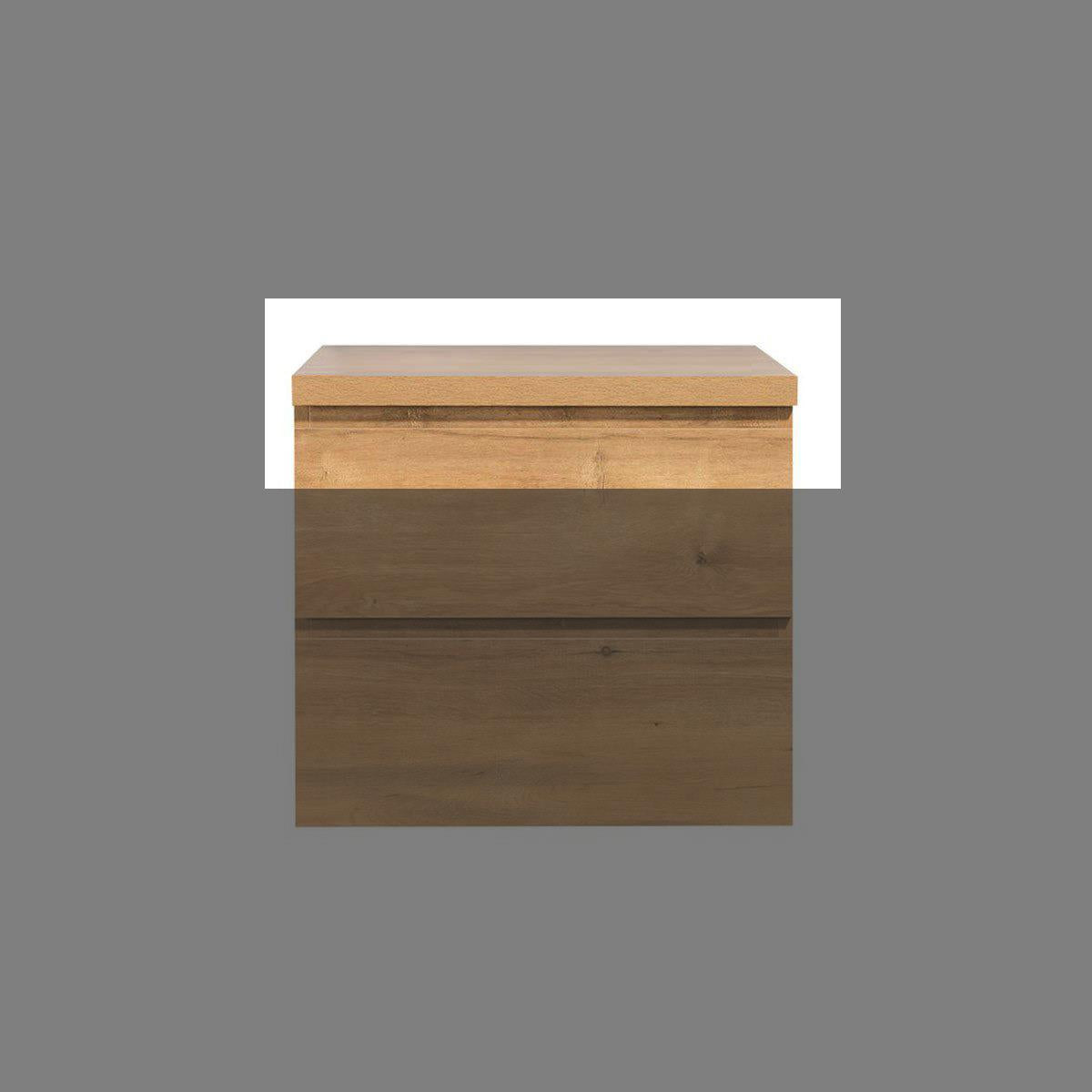 Topblad Tieme mat eiken 60cm