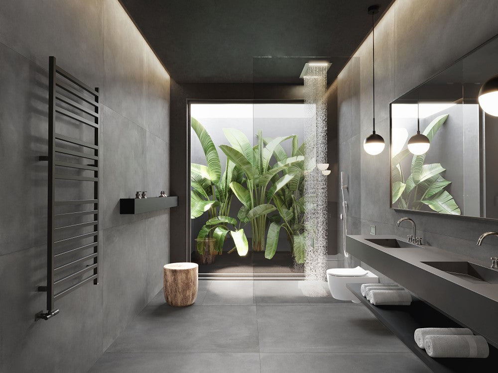 Vloer- en wandtegel Mystone Fog 80x80 rett - foto 4