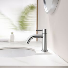 Stria Koudwaterkraan | Hendel met ribbelstructuur | Chroom - WDtegels
