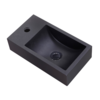 Fontein Quartz Recto Links | 40x22x10cm