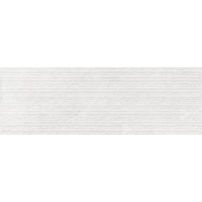 Midtown White Etana decor wandtegel 30x90 rett