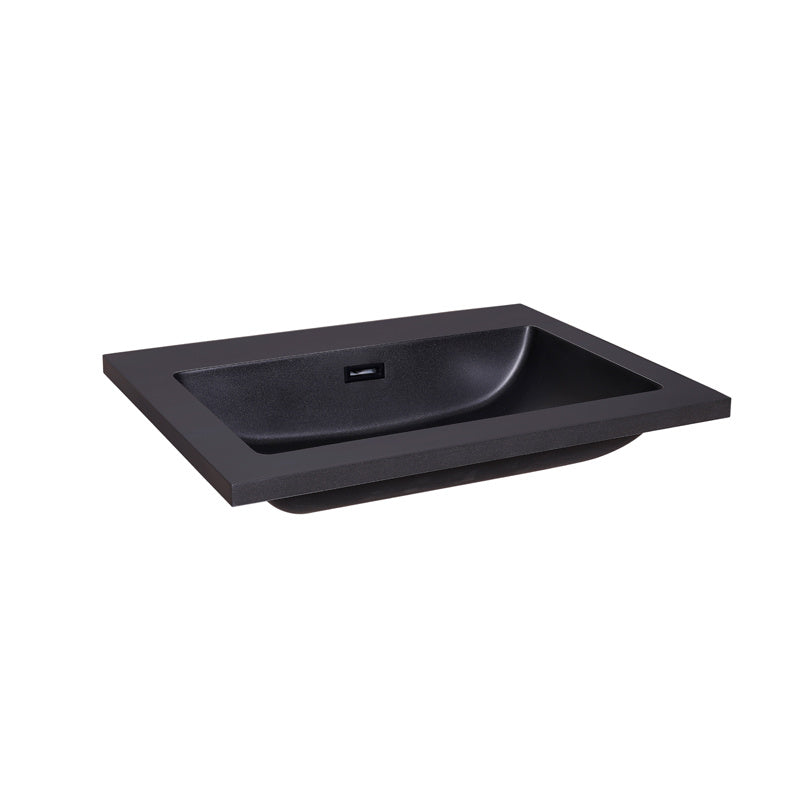 Wastafel Quartz Classic 60 cm 1 kraangat - WDtegels