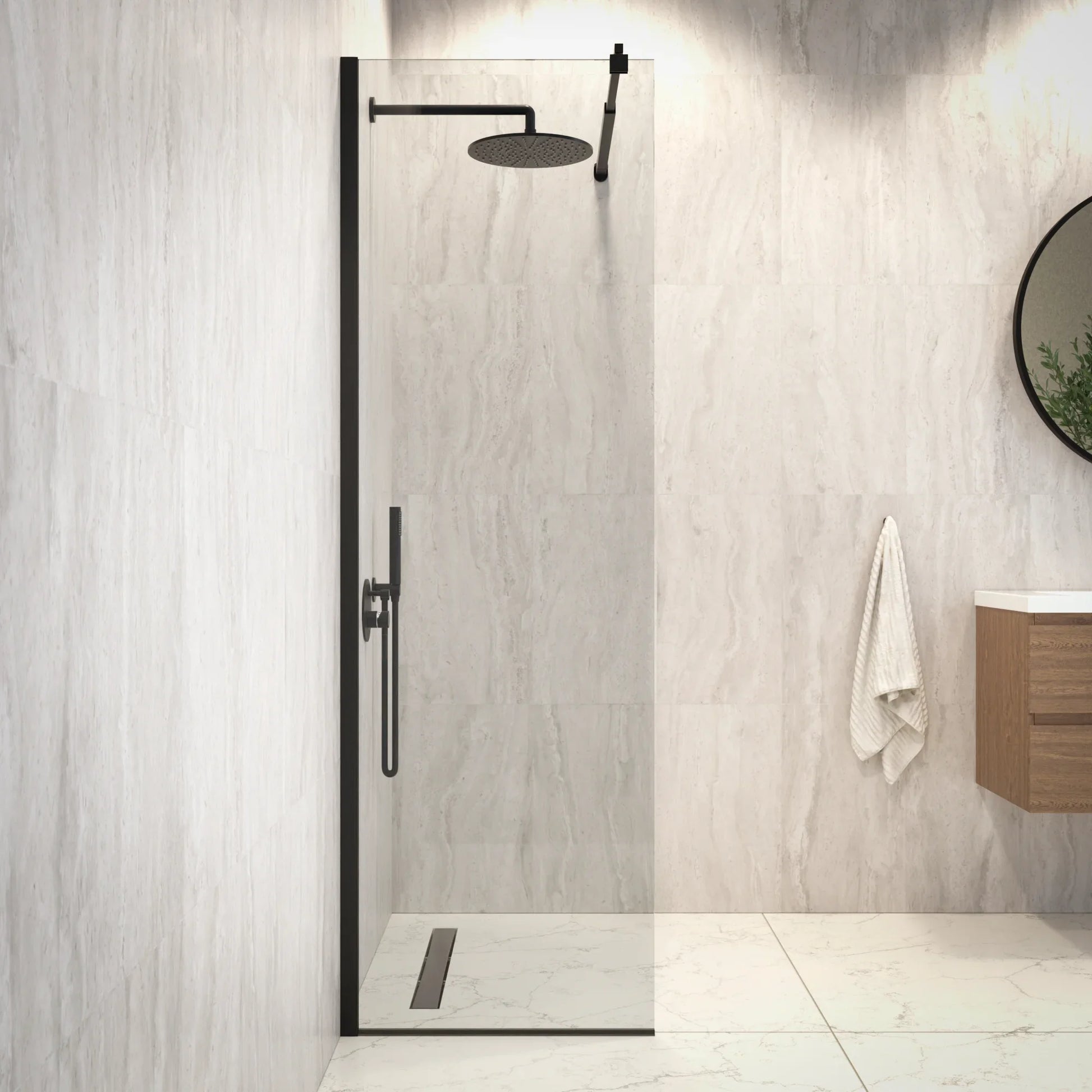 Douchewand Aris 60x200cm - WDtegels