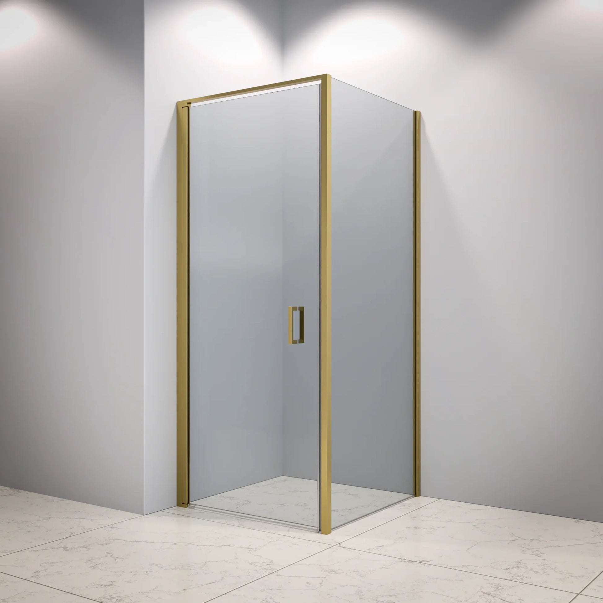 Douchecabine Vela - 90x200cm - Goud - WDtegels