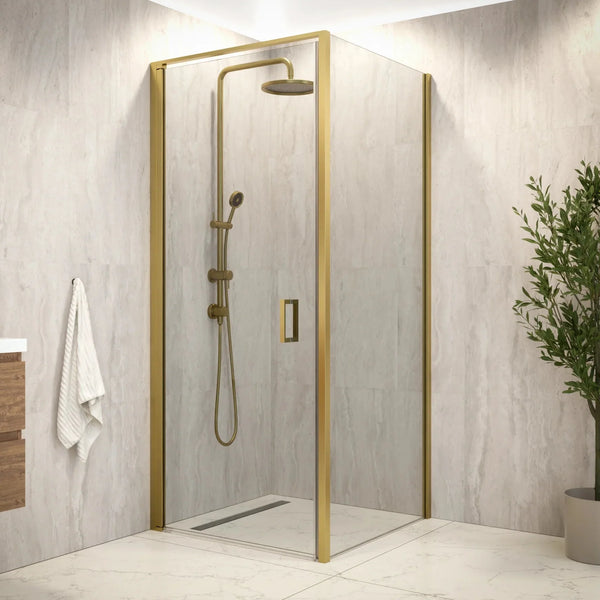 Douchecabine Vela - 90x200cm - Goud