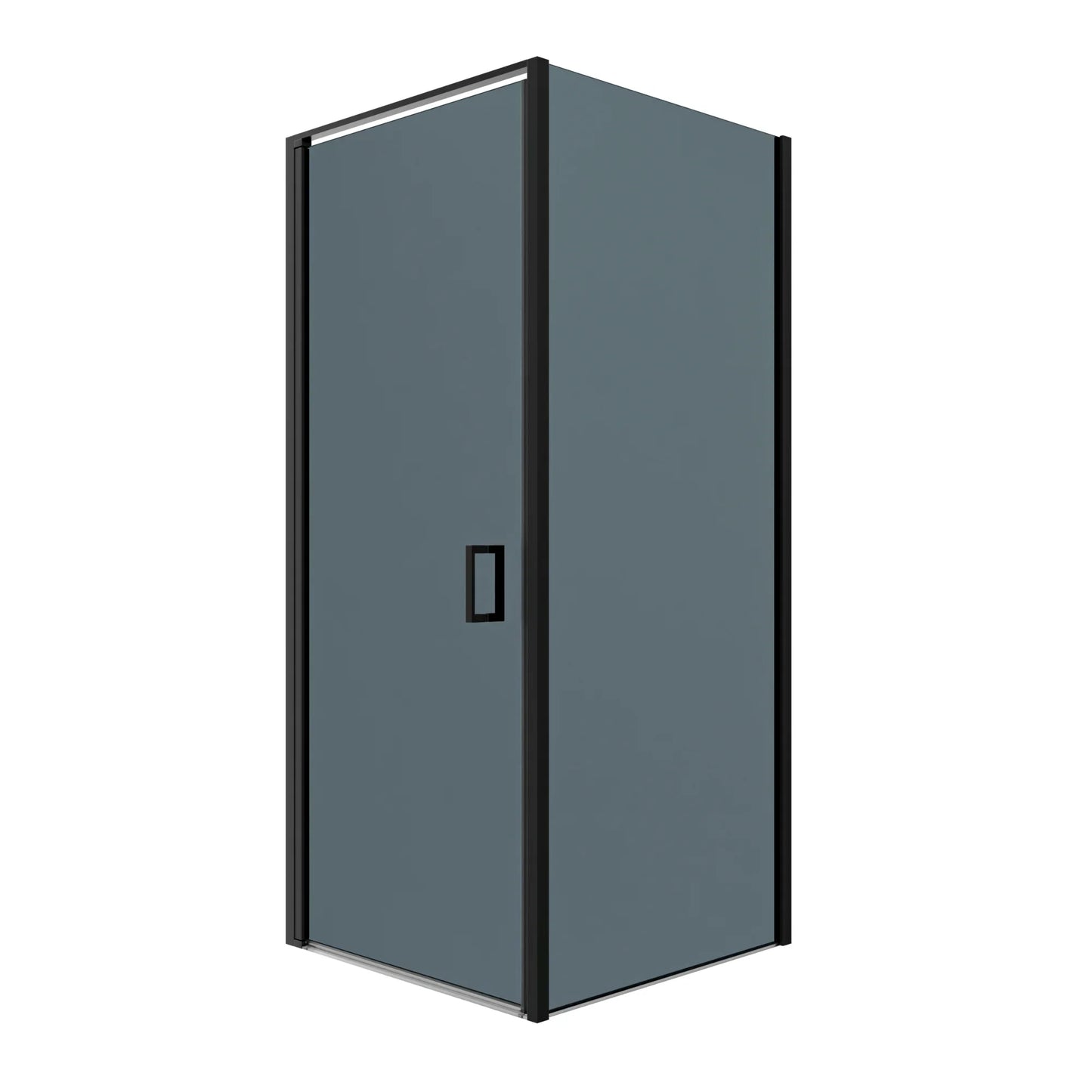 Douchecabine Vela - 90x200cm - Smoked Glass - Zwart - WDtegels