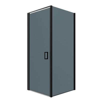 Douchecabine Vela - 90x200cm - Smoked Glass - Zwart - WDtegels