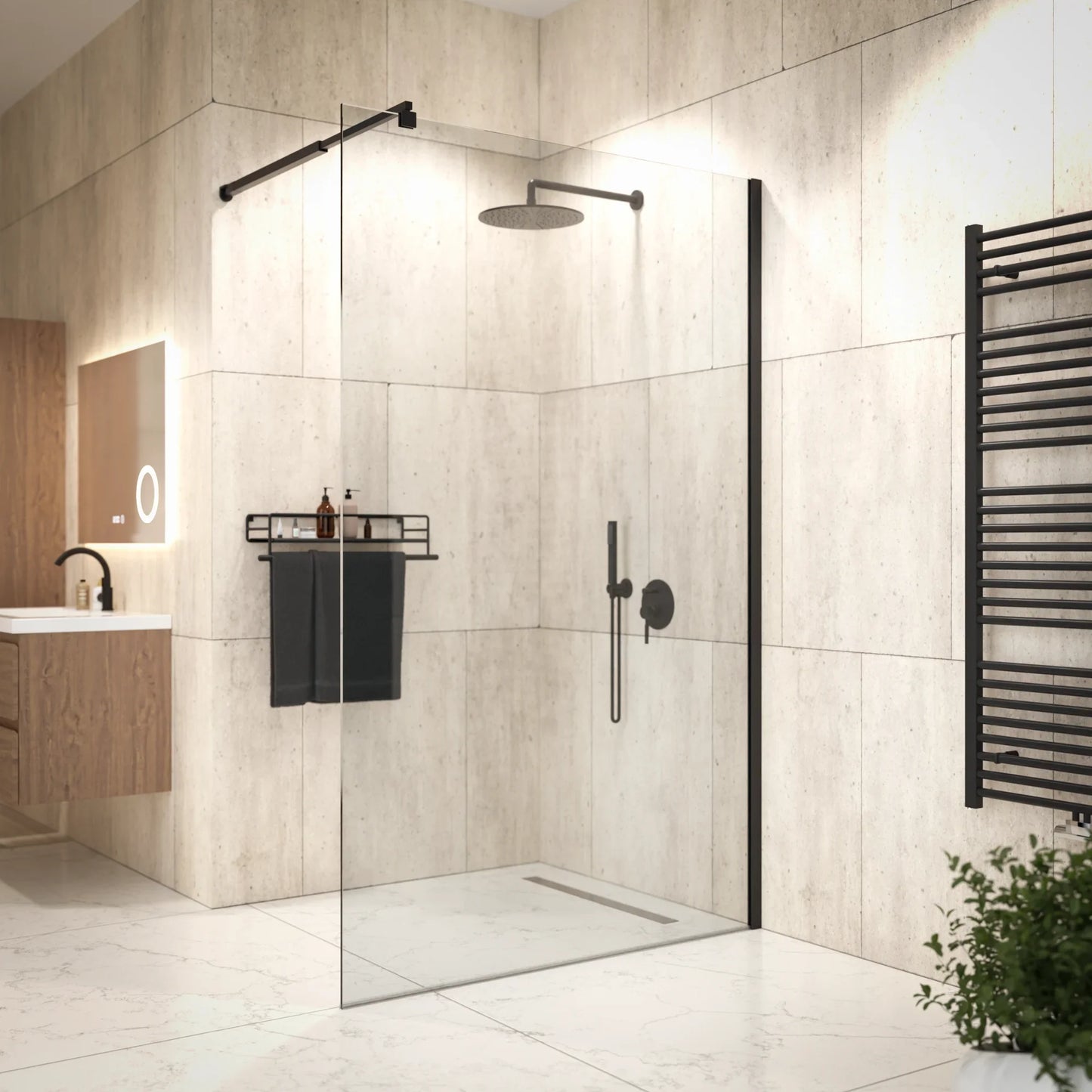 Douchewand Aris - 120x200cm - PRE-ORDER - WDtegels
